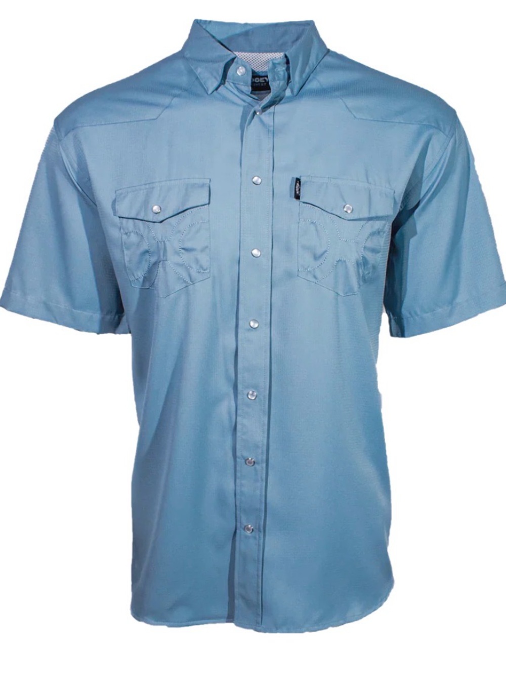 Hooey Men's Western Blue Pearl Snap Shirt NWT